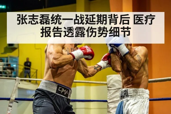 张志磊统一战延期背后 医疗报告透露伤势细节